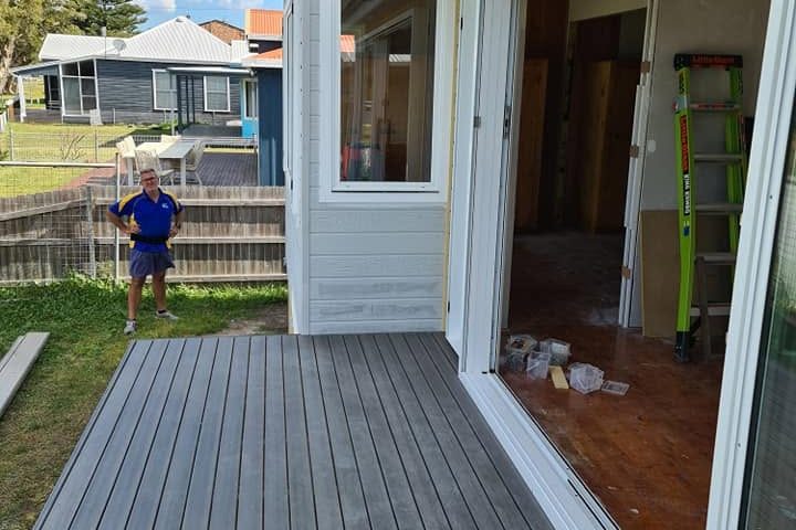 A D M Hayes Builder job in progress on the Central Coast