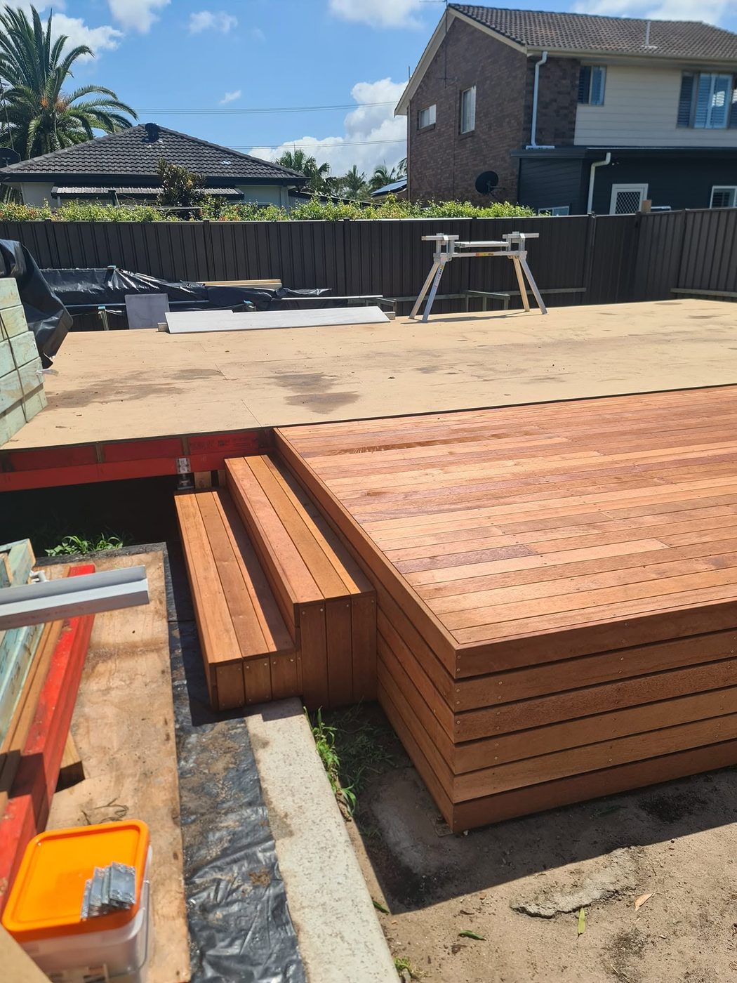 Renovation and addition work by D M Hayes Builder on the Central Coast