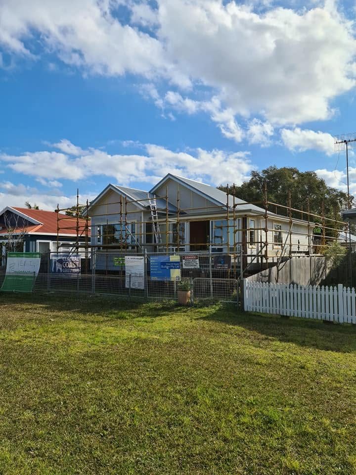 Renovation and addition work by D M Hayes Builder on the Central Coast