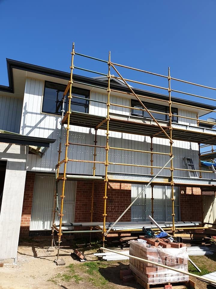 Renovation and addition work by D M Hayes Builder on the Central Coast