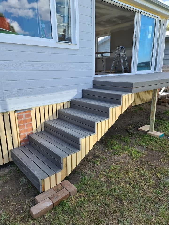 Renovation and addition work by D M Hayes Builder on the Central Coast
