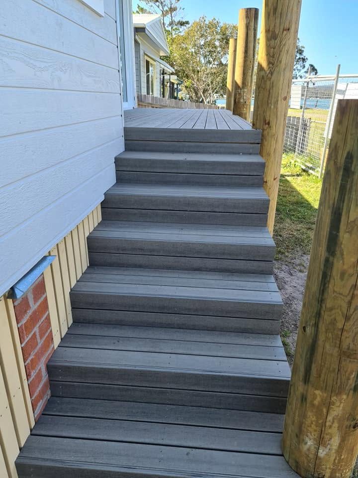 Renovation and addition work by D M Hayes Builder on the Central Coast