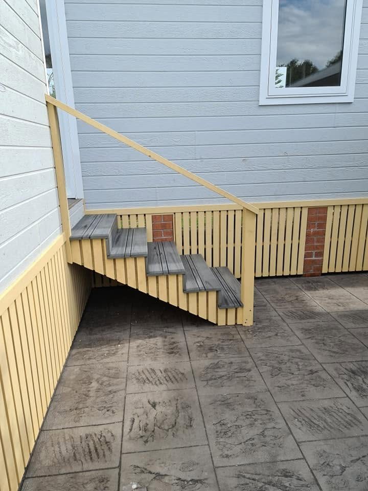 Renovation and addition work by D M Hayes Builder on the Central Coast