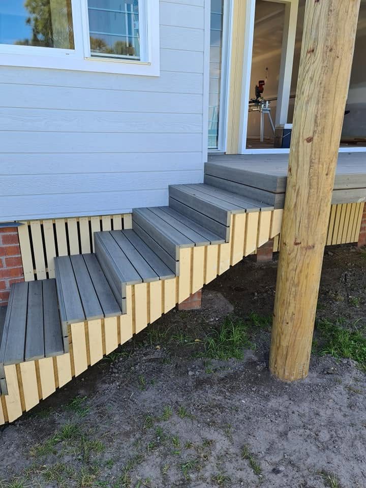 Renovation and addition work by D M Hayes Builder on the Central Coast
