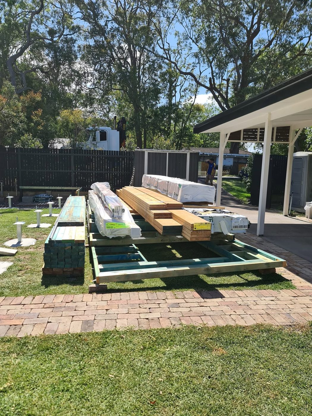 Renovation and addition work by D M Hayes Builder on the Central Coast