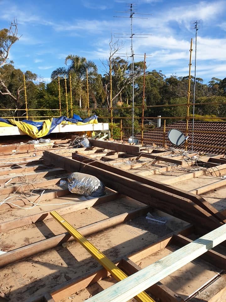 Renovation and addition work by D M Hayes Builder on the Central Coast