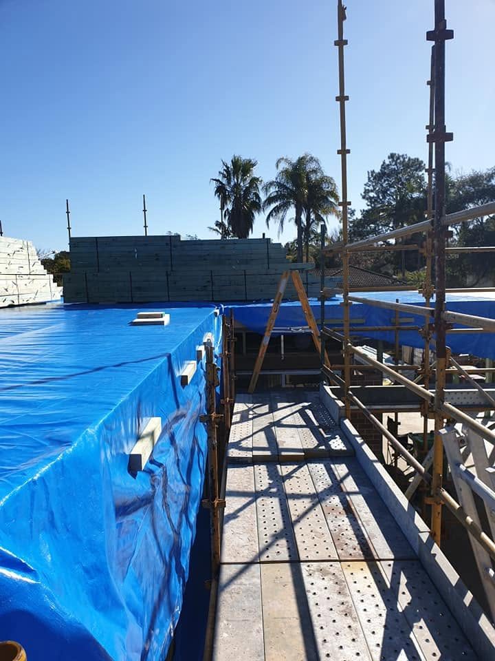 Renovation and addition work by D M Hayes Builder on the Central Coast