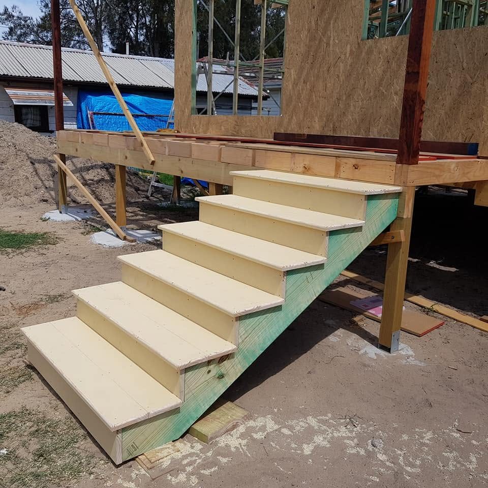 Renovation and addition work by D M Hayes Builder on the Central Coast