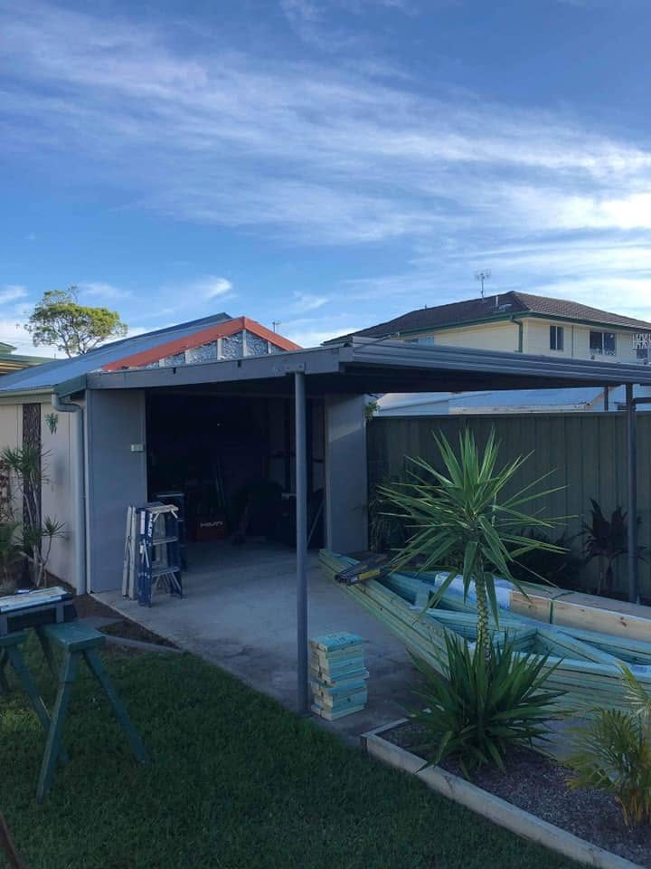 Renovation and addition work by D M Hayes Builder on the Central Coast